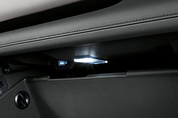 santafe LED Illuminated glove box