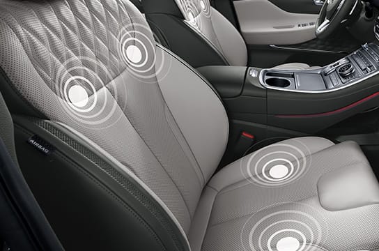 SANTAFE Sound system-linked vibration seats