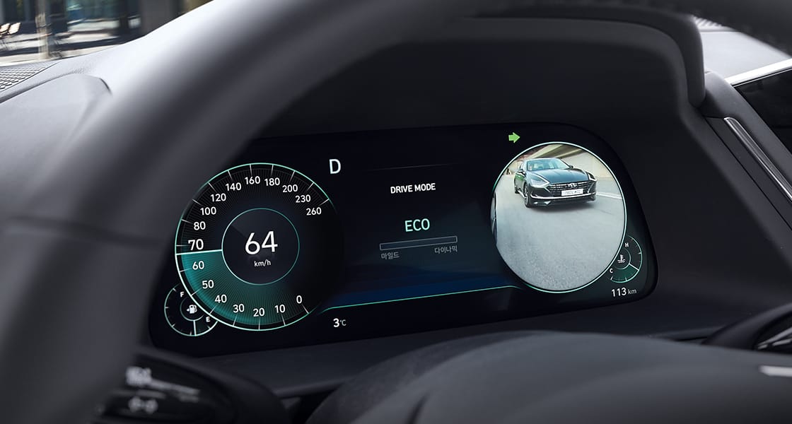 Sonata Blind-spot View Monitor