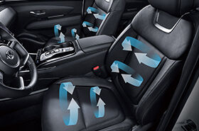 TUCSON Hybrid Ventilated front seat