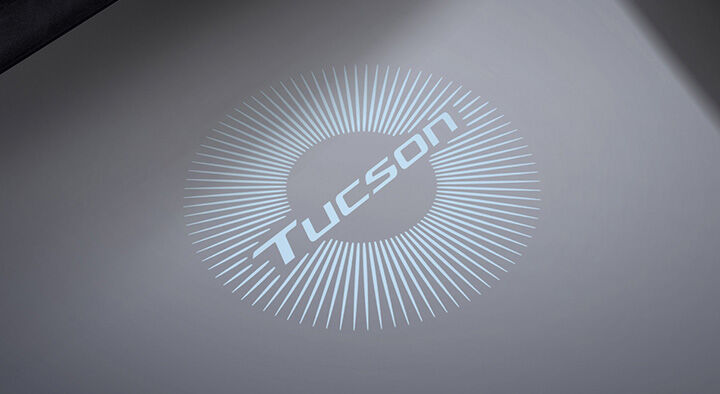 TUCSON Hybrid LED Door spot lamp
