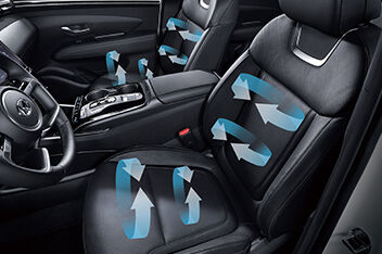 TUCSON Hybrid Ventilated front seat
