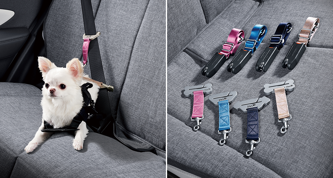 TUCSON HYBRID Pet pacakge 1 - Harness, ISOFIX seatbelt, Safety belt tether