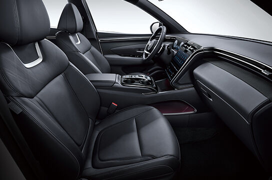 TUCSON HYBRID interior color - Indigo one-tone (Leather seat)