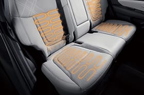 TUCSON Heated rear seat