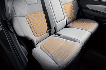 TUCSON Heated rear seat