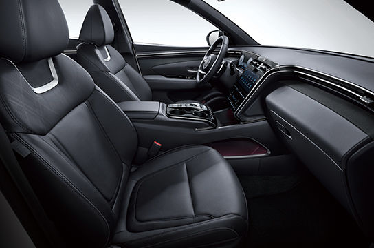 TUCSON interior color - Indigo one-tone (Leather seat)