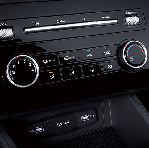 TUCSON Manual air conditioning
