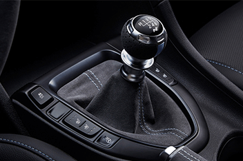 VELOSTER N Alcantara manual gear shift knob and boot