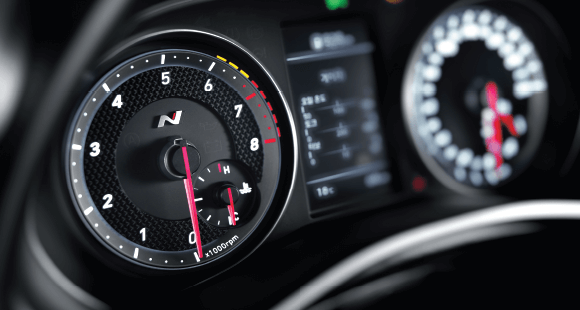 VELOSTER N - 4.2인치 슈퍼비전 클러스터