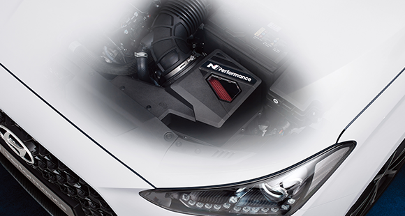 VELOSTER N High-performance air intake system