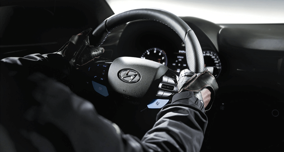 VELOSTER N 스포츠 스티어링 휠