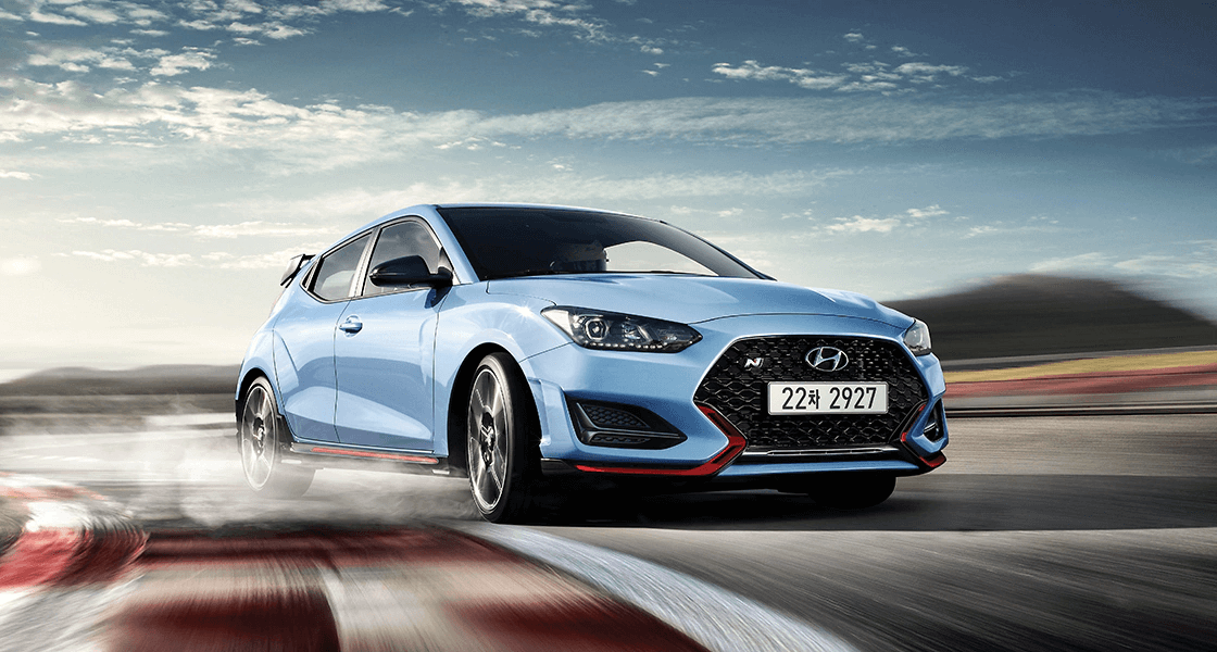 VELOSTER N 풀옵션 (퍼포먼스 블루, 와이드 선루프 제외)