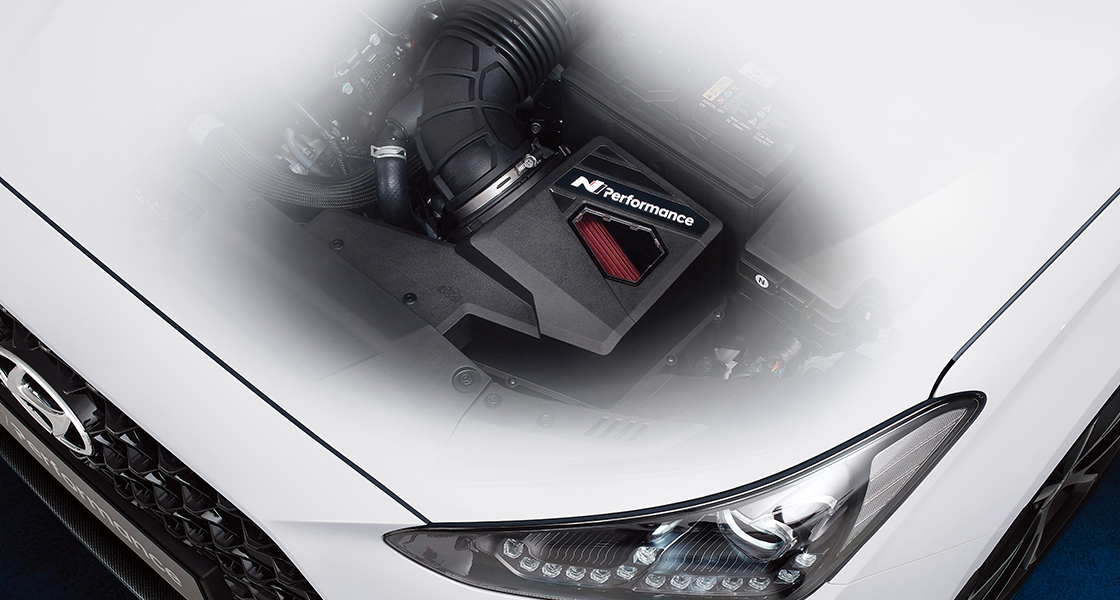 VELOSTER N High-performance air intake system